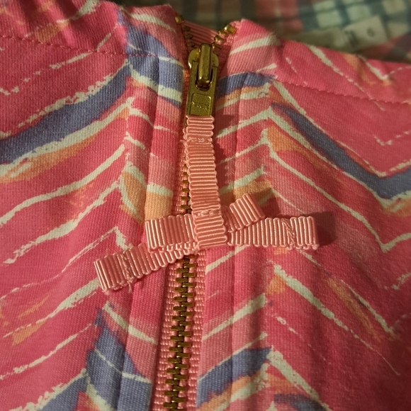 Vineyard Vines girls watercolor whale tail dress size 16 - Picture 5 of 5